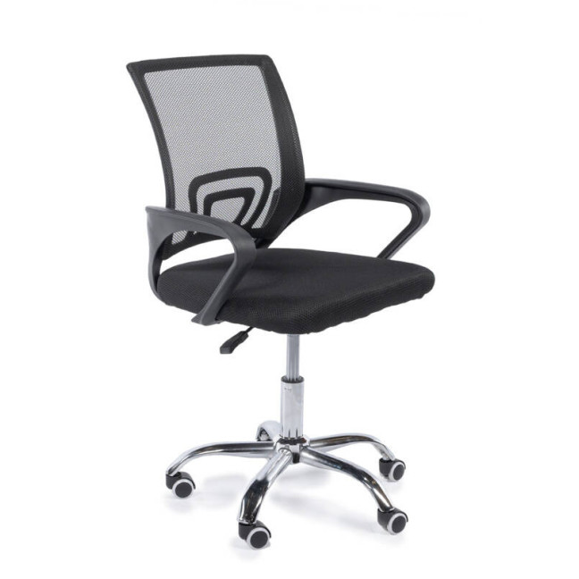 FLEX black swivel office chair