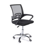 FLEX black swivel office chair