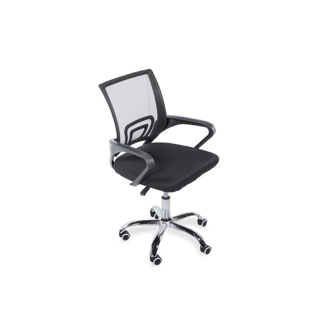 FLEX black swivel office chair