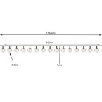 Solar garland 12m IP65 Gardlov 24010