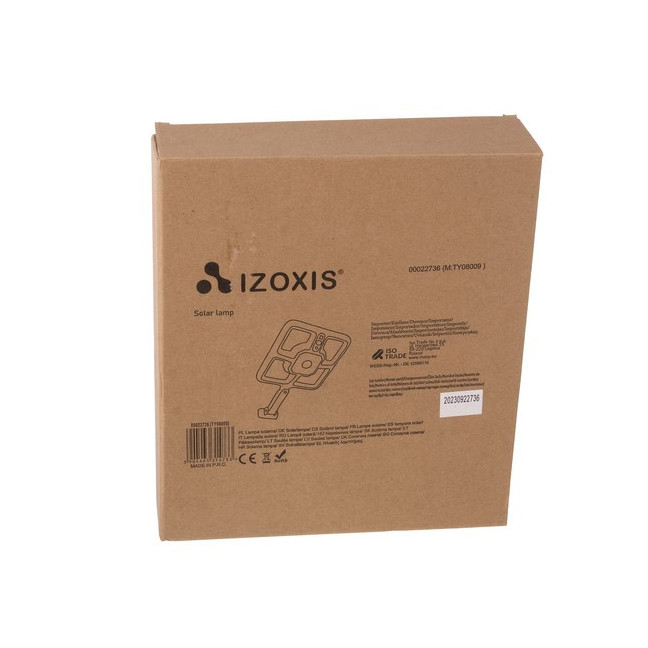 Solar lamp Izoxis 22736