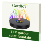 Solar garden fountain LED Gardlov 23227