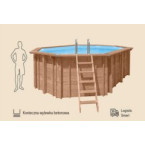 Vacation Eden wooden swimming pool