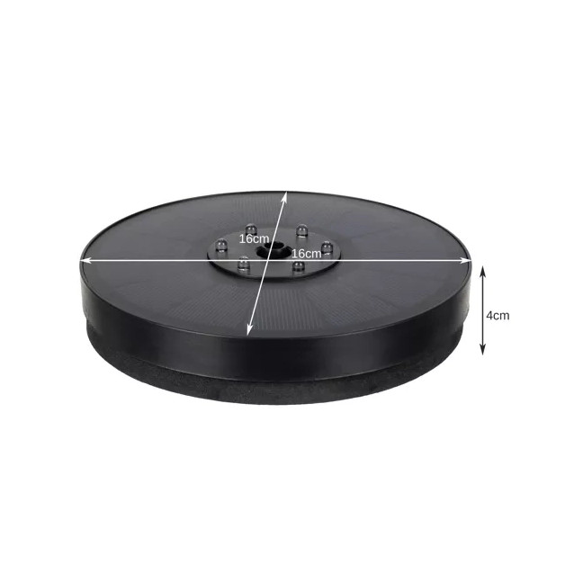 Solar garden fountain LED Gardlov 23227