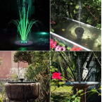 Solar garden fountain LED Gardlov 23227