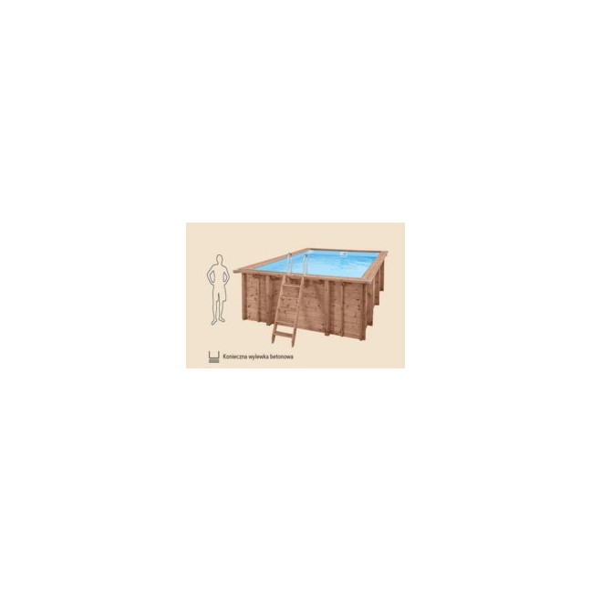 Summer Oasis wooden swimming pool