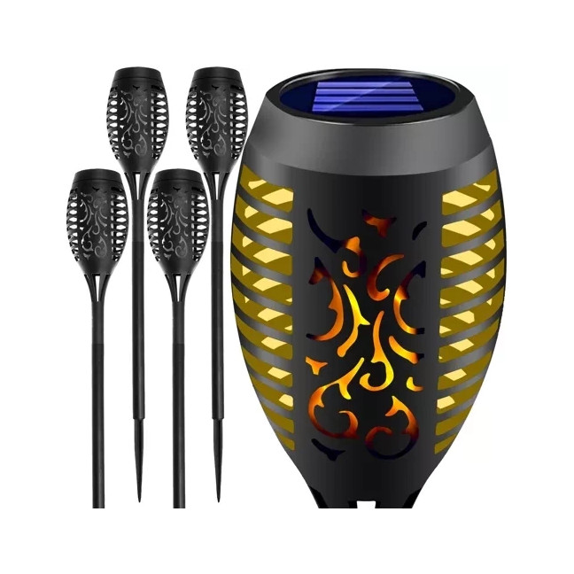 Solar garden lamp - torch set of 4 pcs.23560