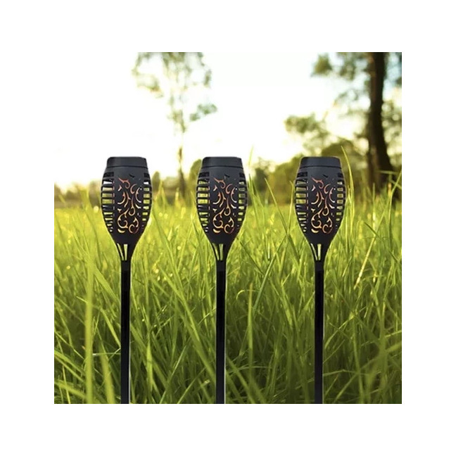 Solar garden lamp - torch set of 4 pcs.23560