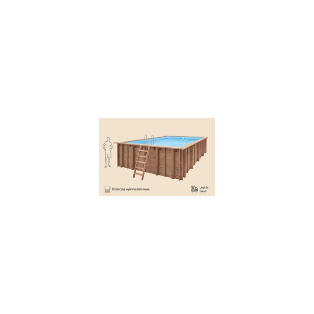 Pearl of South wooden swimming pool