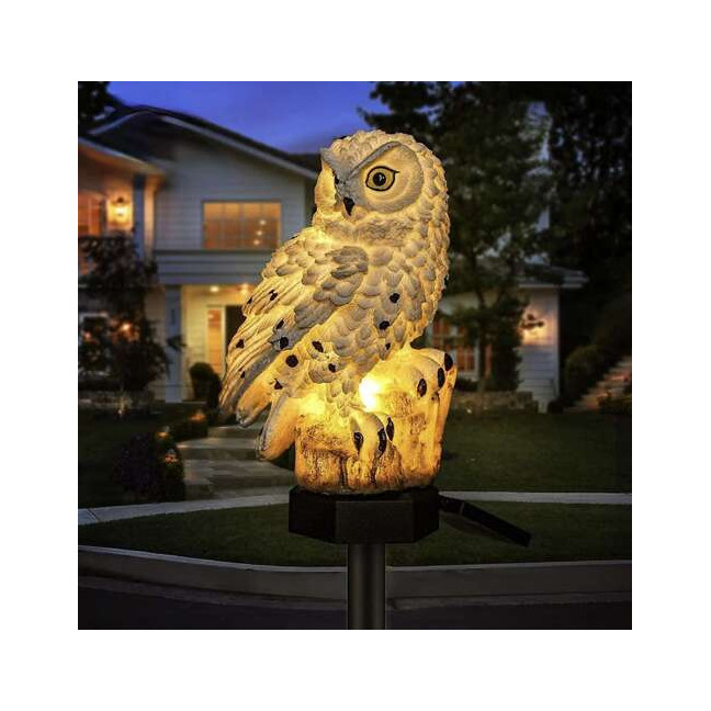 Solar garden lamp - owl Gardlov 23847