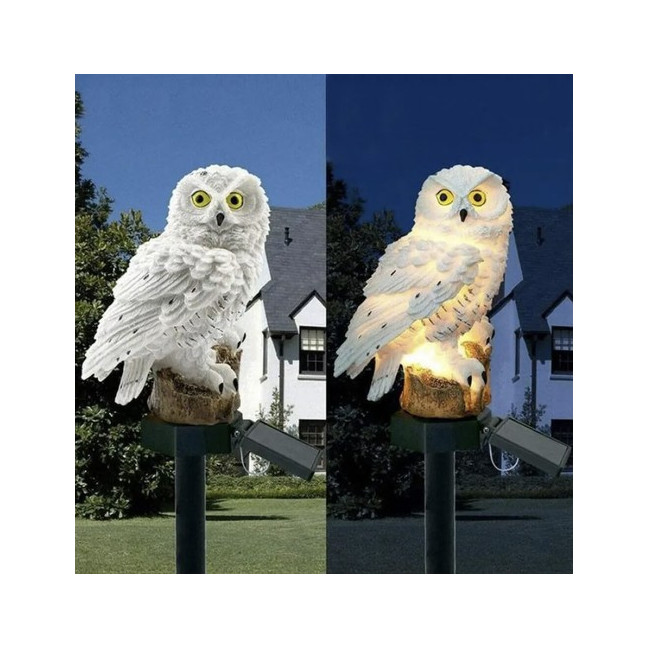 Solar garden lamp - owl Gardlov 23847