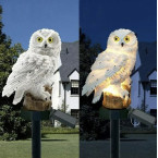 Solar garden lamp - owl Gardlov 23847