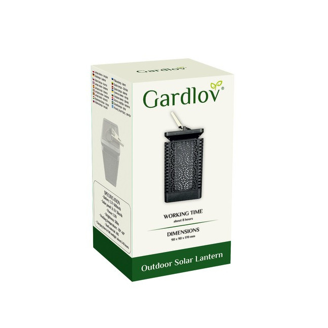 Solar lamp - Gardlov 24404 lantern