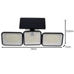 Solar lamp 180 LED Izoxis 24889