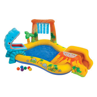 Playground Dinosaurs with slide 249 x 191 x 109 cm INTEX
