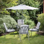 Grey Soft Cushion for Garden Chair Lounger 52 x 52 x 50 cm | Garden furniture, relaxation, modern style