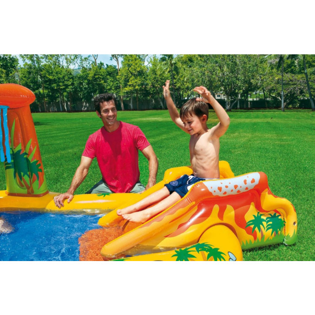 Playground Dinosaurs with slide 249 x 191 x 109 cm INTEX