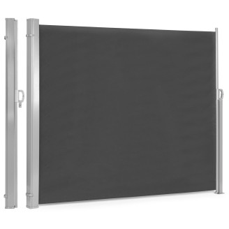 Foldable Side Awning MultiGarden 300x180 cm Anthracite - Privacy Screen for Terrace and Garden
