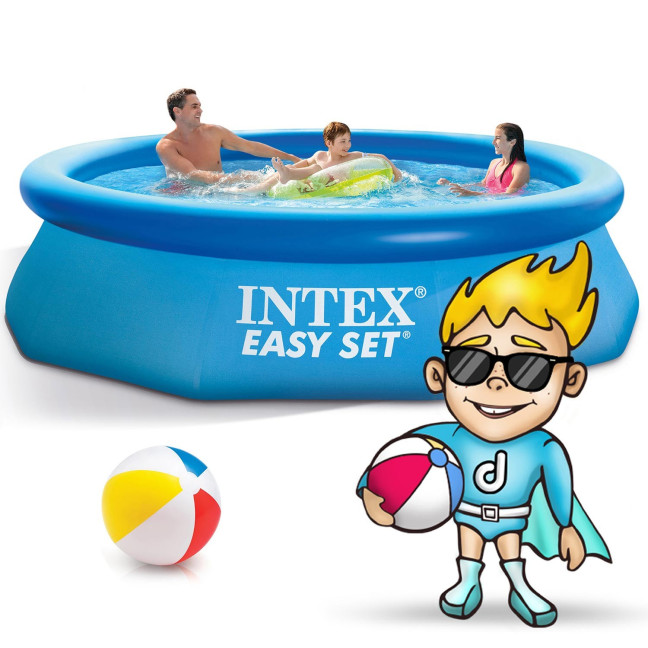 Garden expansion pool 305 x 76 cm 2in1 set