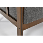 EDEN Wooden Garden Corner Sofa Dark Brown/Beige | Garden corner sofa, relaxation set, comfort on the patio