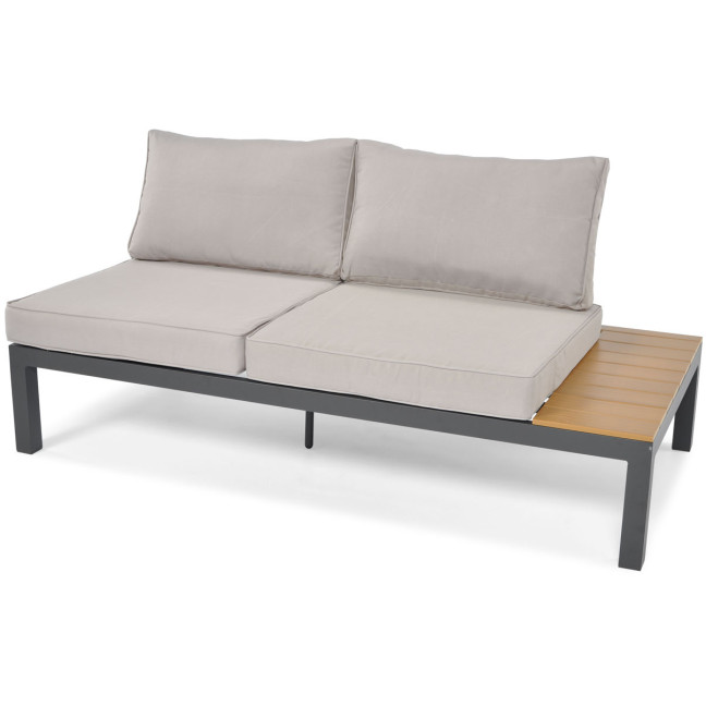 Narożnik ogrodowy aluminiowy BALI | aluminiowe meble ogrodowe, nowoczesny design, na taras i do ogrodu