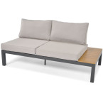 Narożnik ogrodowy aluminiowy BALI | aluminiowe meble ogrodowe, nowoczesny design, na taras i do ogrodu