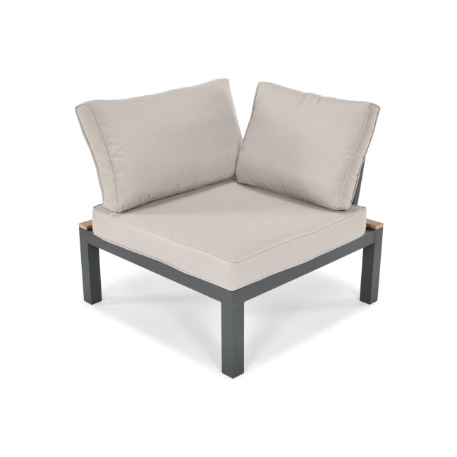Narożnik ogrodowy aluminiowy BALI | aluminiowe meble ogrodowe, nowoczesny design, na taras i do ogrodu