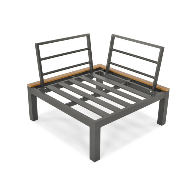 Narożnik ogrodowy aluminiowy BALI | aluminiowe meble ogrodowe, nowoczesny design, na taras i do ogrodu