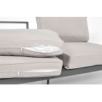 Narożnik ogrodowy aluminiowy BALI | aluminiowe meble ogrodowe, nowoczesny design, na taras i do ogrodu