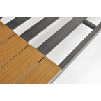 Narożnik ogrodowy aluminiowy BALI | aluminiowe meble ogrodowe, nowoczesny design, na taras i do ogrodu