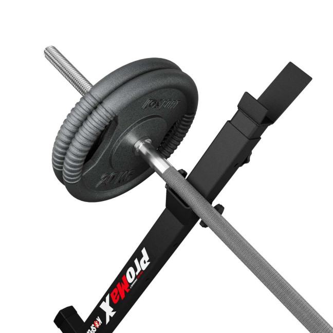Training Bench + Two Barbell Supports