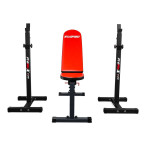 Training Bench + Two Barbell Supports