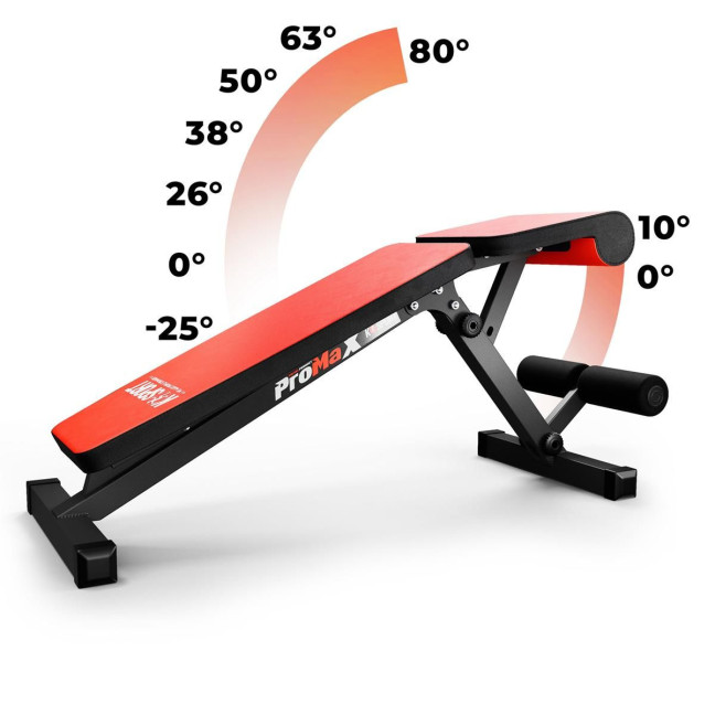 Foldable exercise bench