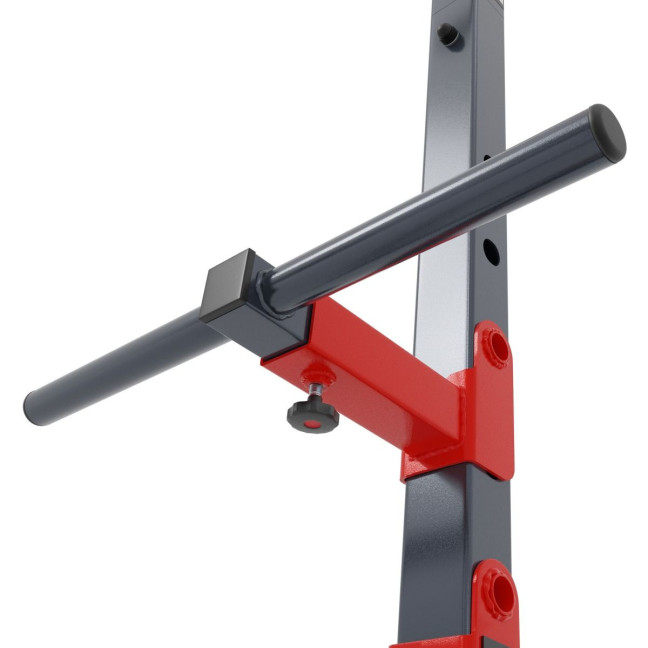 Multifunctional stand with a fixed pull-up bar