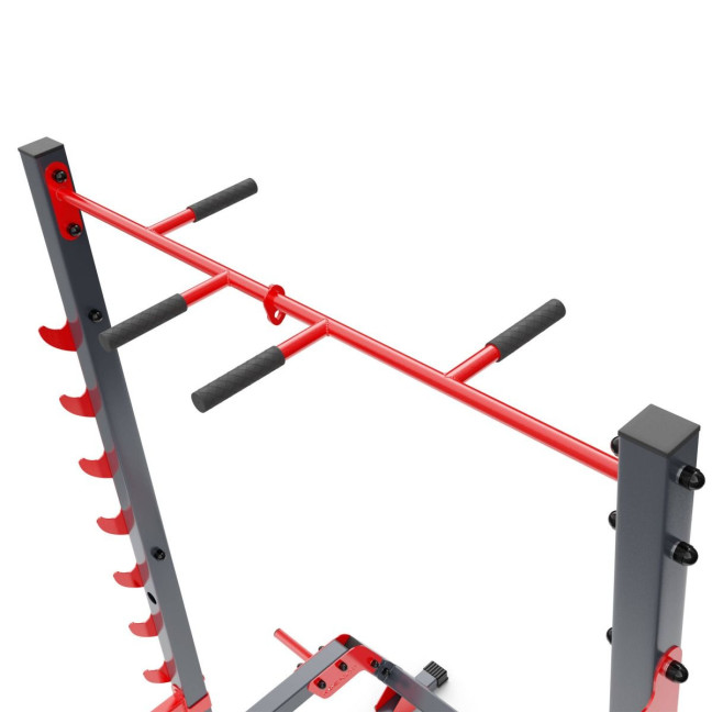 Multifunctional stand with a fixed pull-up bar