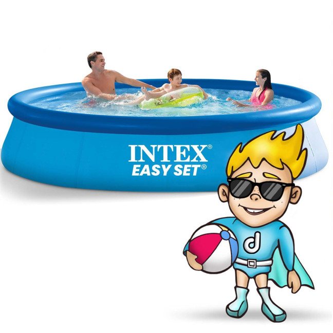 Garden expansion pool 366 x 76 2in1 set