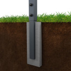 Dip bars + garden pull-up bar
