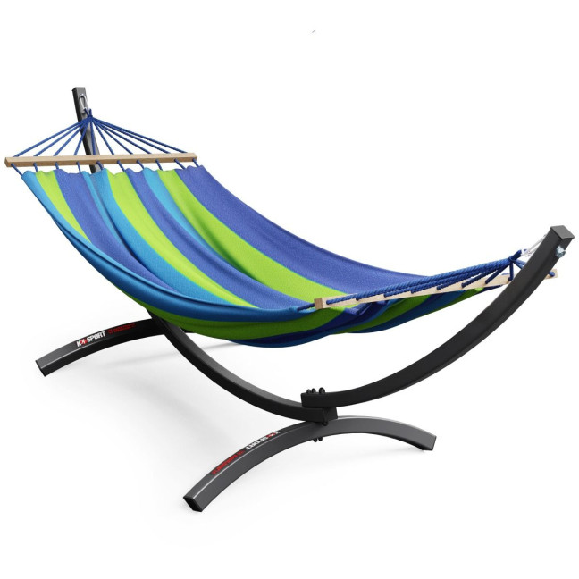 Garden hammock with galvanized structure