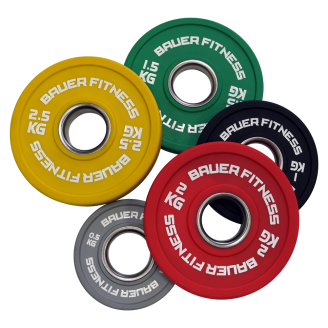 Fractional load set: 2x 0.5/ 1.0/ 1.5/ 2.0/ 2.5 kg