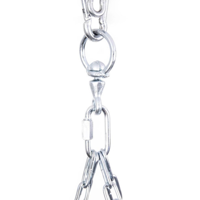 130 cm / 60 kg - Punching bag 60 KG! Punching bag with rubber granulate SBRX 130 cm Silver