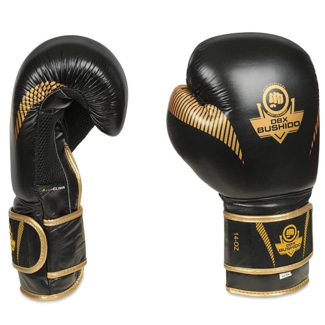 Boxing gloves made of natural leather B-2v13