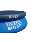 INTEX Easy Set Pool Ø 396 × 84 cm (2-in-1 set with fitted cover) Garden
