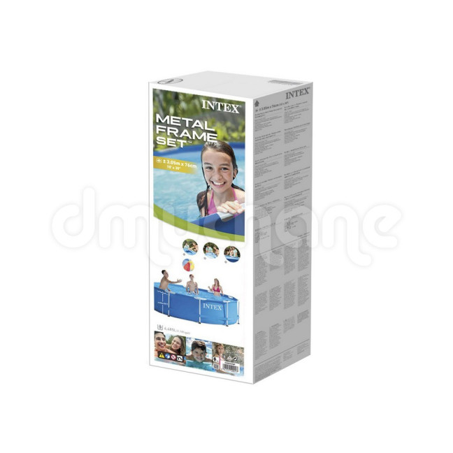 INTEX Metal Frame Pool Ø 305 × 76 cm (stand-alone model 28200)
