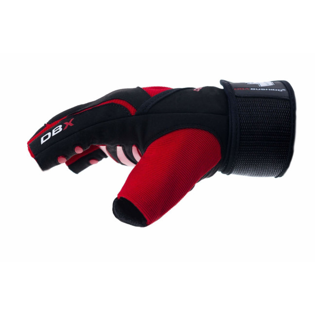 WG-161 - GYM GLOVES - FOR EXERCISES - WITH LONG VELCRO AND GRIP-X SYSTEM - M