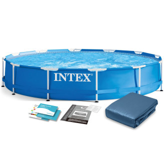 Frame garden pool 366 x 76 cm 6-in-1 set
