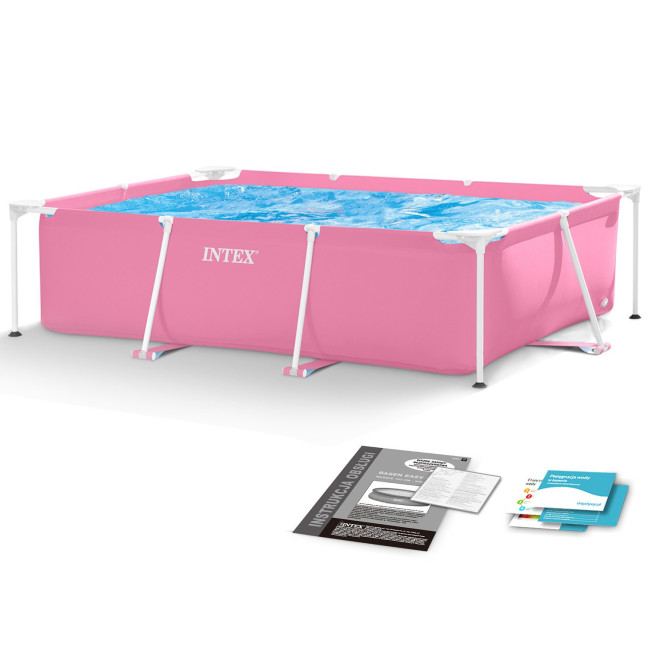 Frame garden pool 220 x 150 x 60 cm