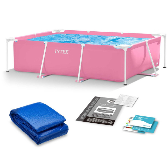 Garden Frame Pool INTEX 28266 - 220 x 150 x 60 cm, 2-in-1
