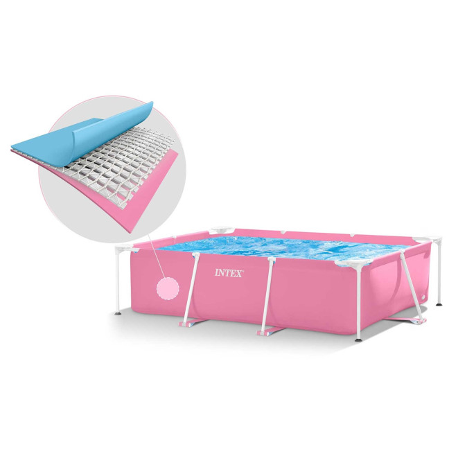 Garden Frame Pool INTEX 28266 - 220 x 150 x 60 cm, 2-in-1