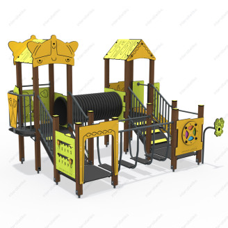 Playground-Around Scandinavia Vikings Game Complex