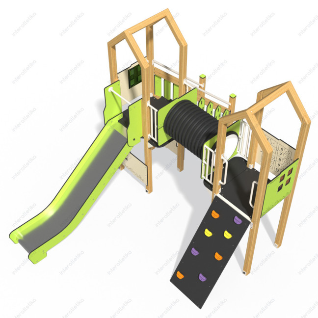 Playground-The Climber's House playground complex